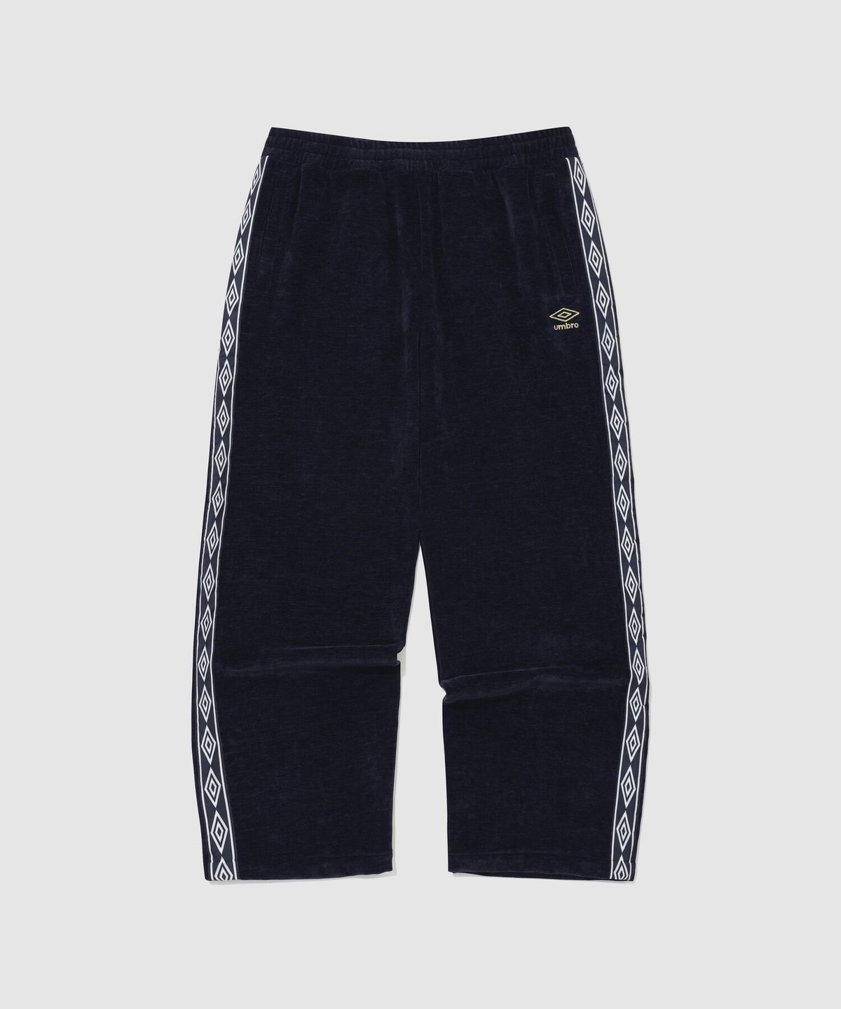 엄브로(UMBRO) 셔닐 블렌드 스트레이트 트랙 팬츠 네이비 UR423CFPN4