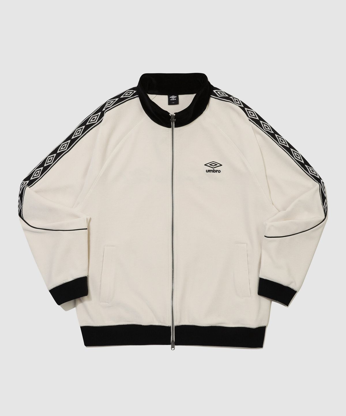 엄브로(UMBRO) 셔닐블렌드 트랙집업 아이보리 UR423CFTN2