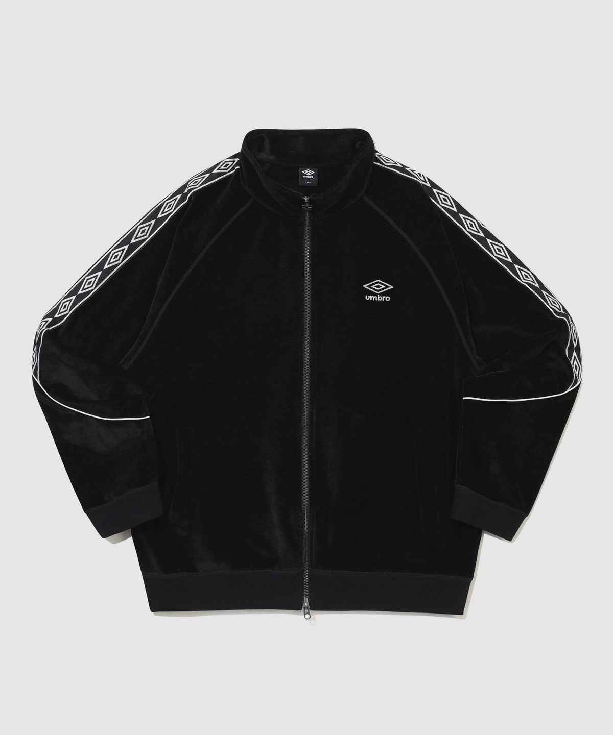 엄브로(UMBRO) 셔닐블렌드 트랙집업 블랙 UR423CFTN2