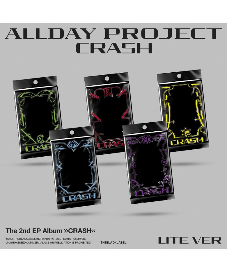 [SET] ALLDAY PROJECT The 2nd EP Album CRASH LITE ver. 5종 1세트