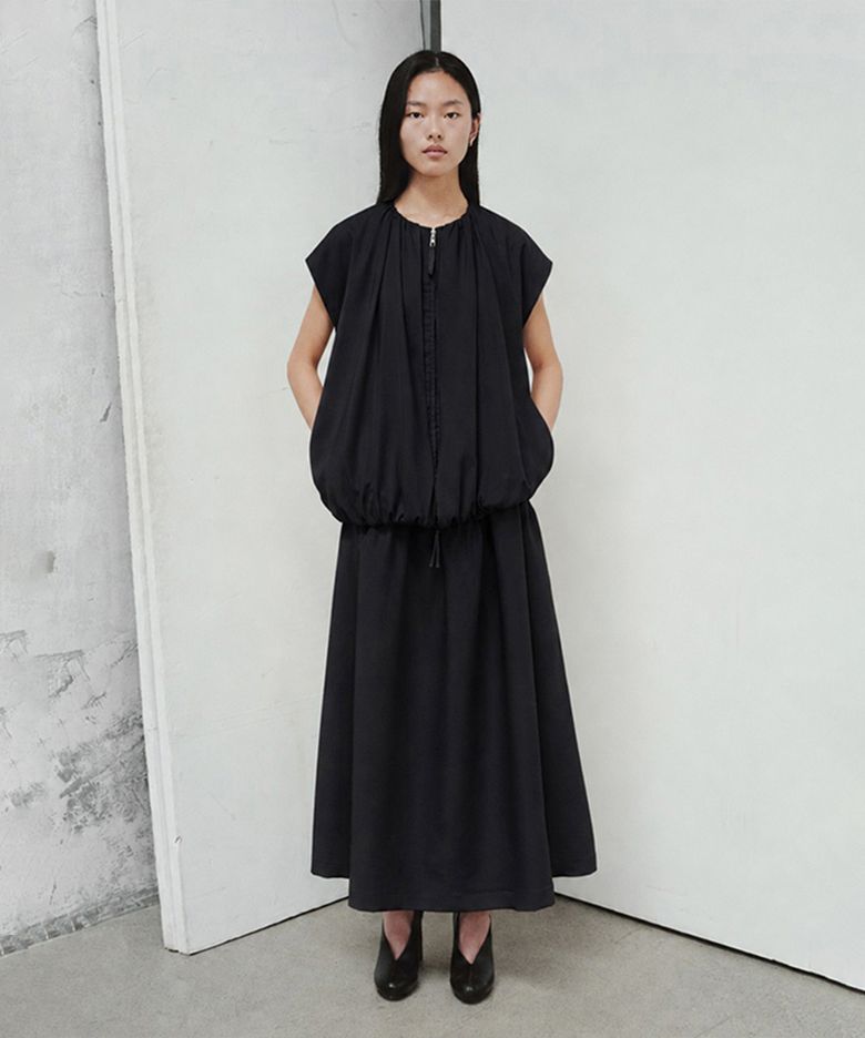 DUAL BLOOM VEST_BLACK