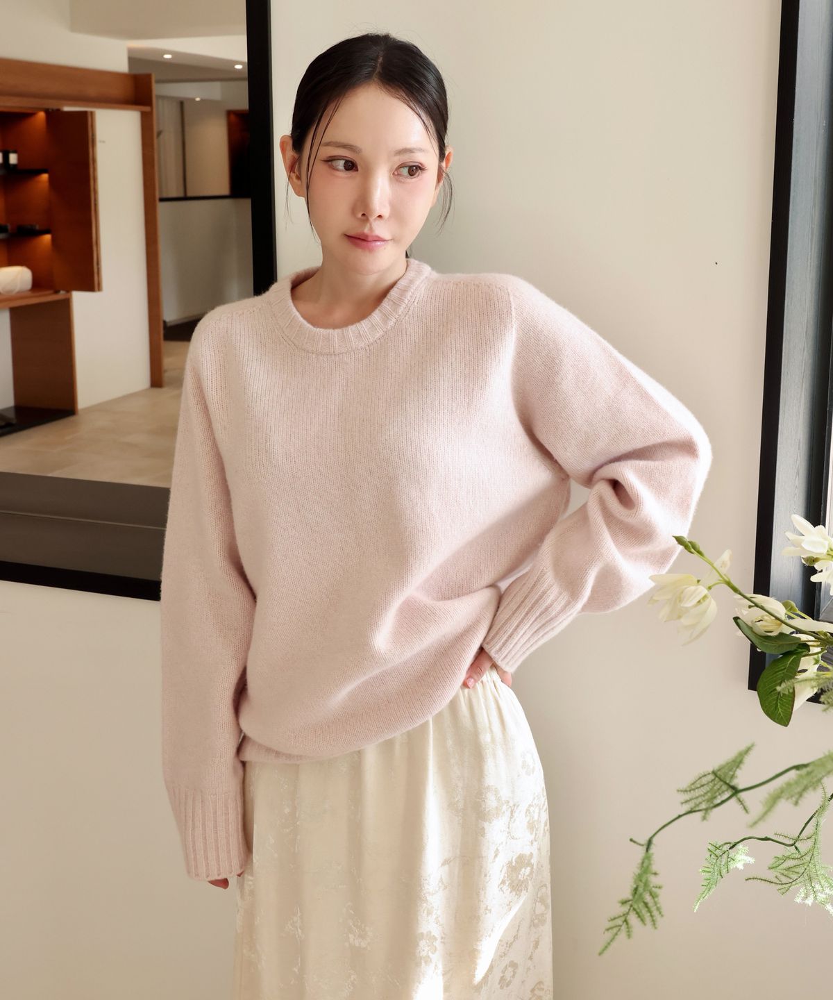 유라고(URAGO) Wholegarment yak wool knit