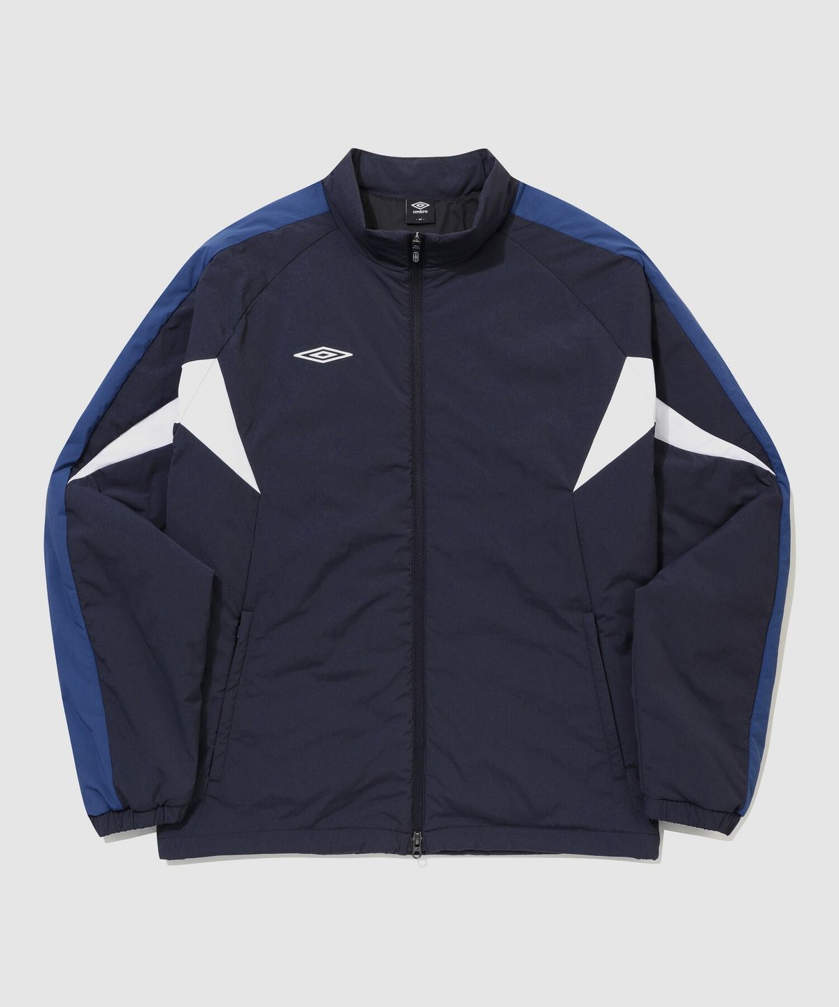 엄브로(UMBRO) 아이코닉 인슐레이션 스탠넥 자켓 네이비 UR421SPJN9