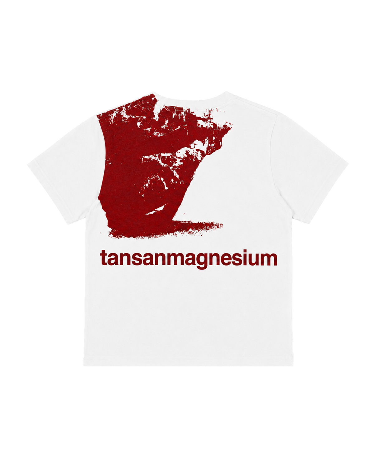 탄산마그네슘(TANSANMAGNESIUM) 성수 락 티셔츠 (화이트)