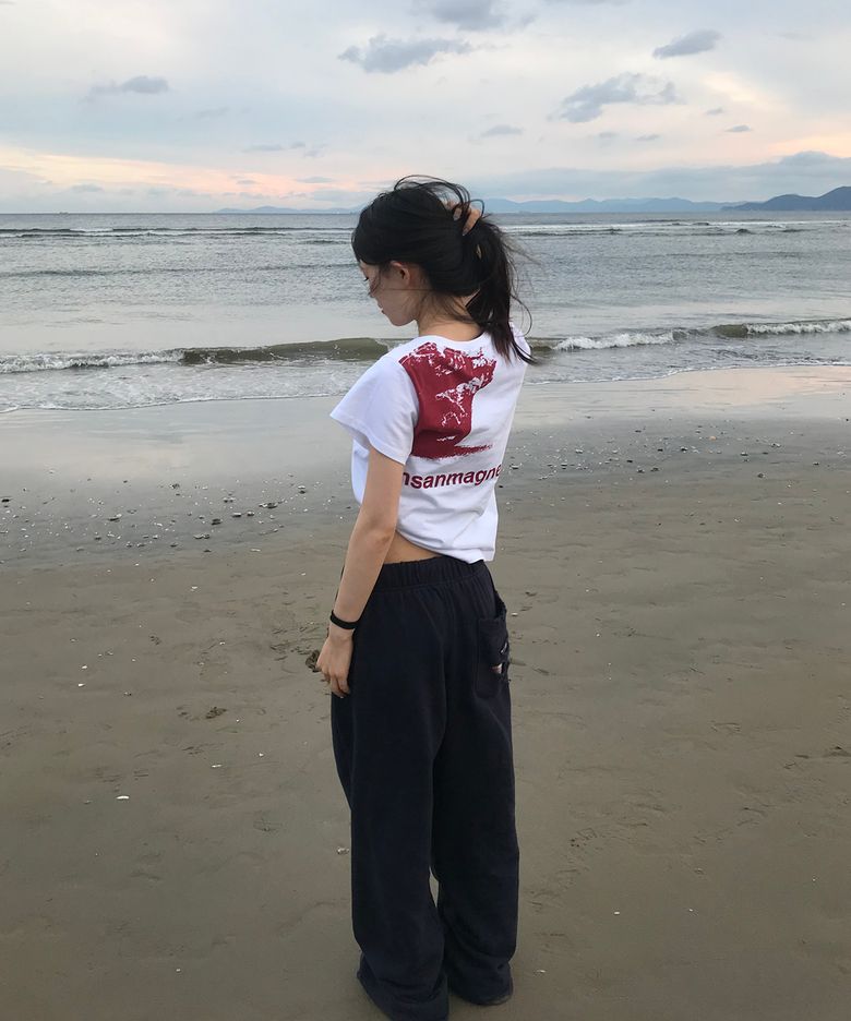 성수 락 티셔츠 (화이트)