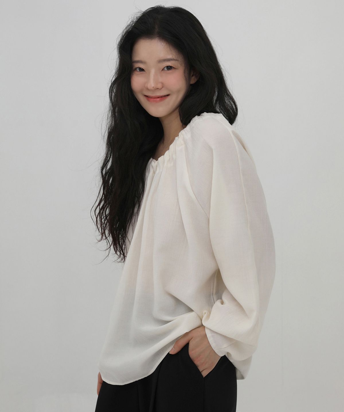 엘뮤즈(LMUSE) SHIRT.013 -Rayon/2color
