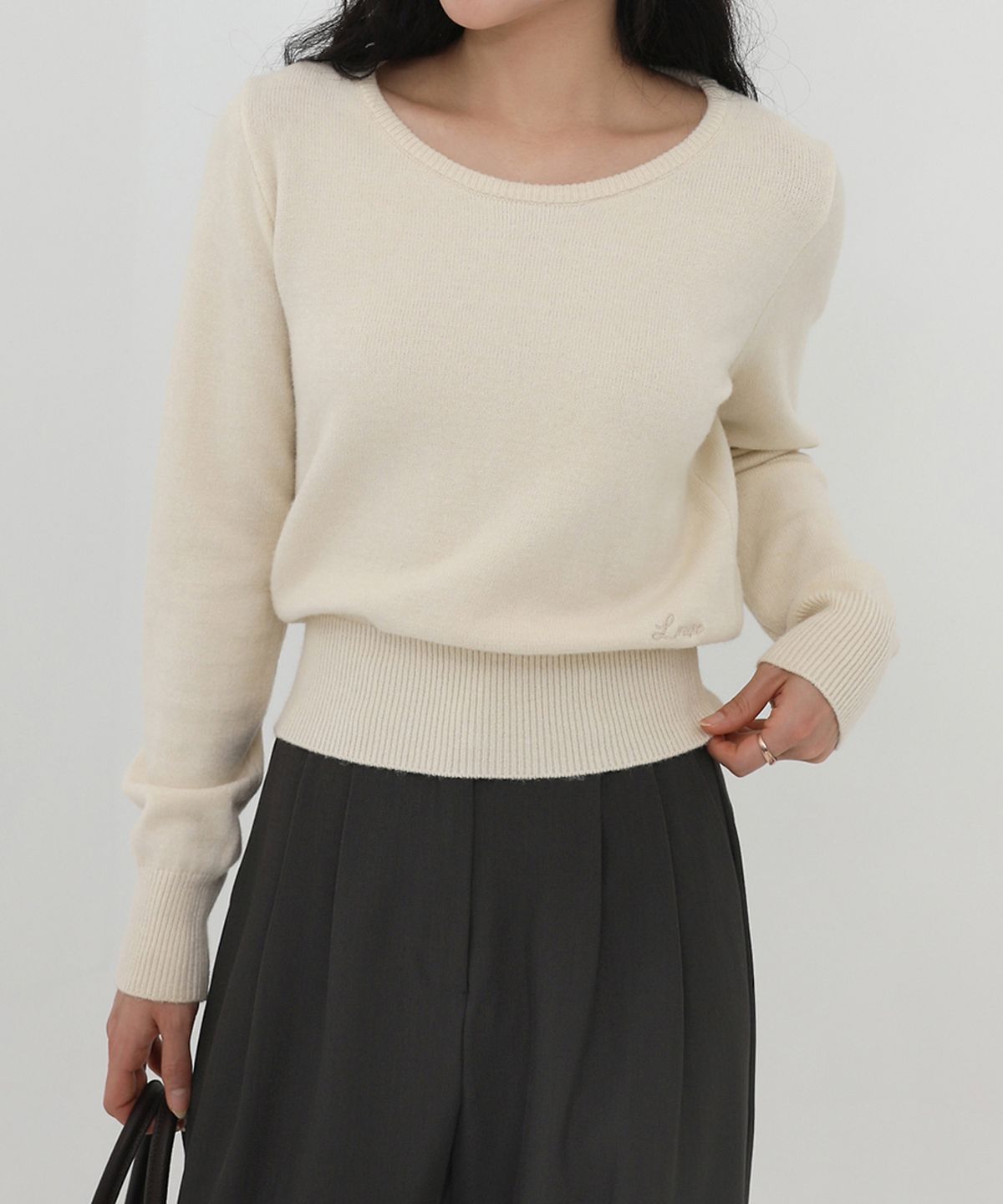 엘뮤즈(LMUSE) KNITWEAR.004 -모달원사/2color