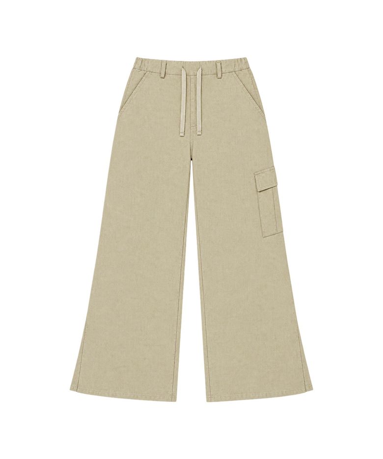 PIGMENT CARGO PANTS_BEIGE