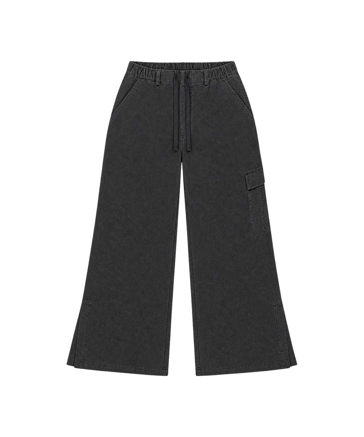 소프트서울(SOFT SEOUL) PIGMENT CARGO PANTS_BLACK