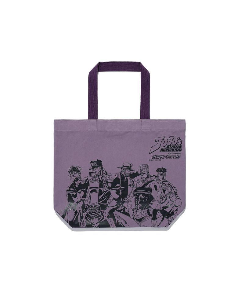 JOJOs STARDUST CRUSADERS TOTE BAG_PURPLE(NG2GFUAB51B)