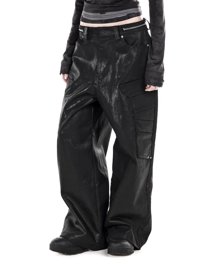 GLOW DENIM WIDE PANTS