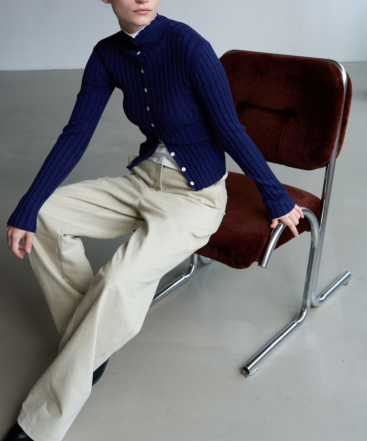 린테(LYNTE) Cottonless Pants (Soft Beige)