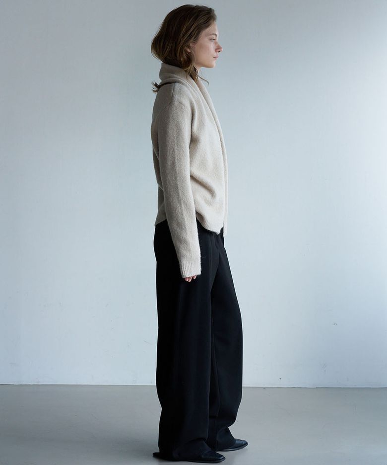 Contour Waistless Wool Slacks