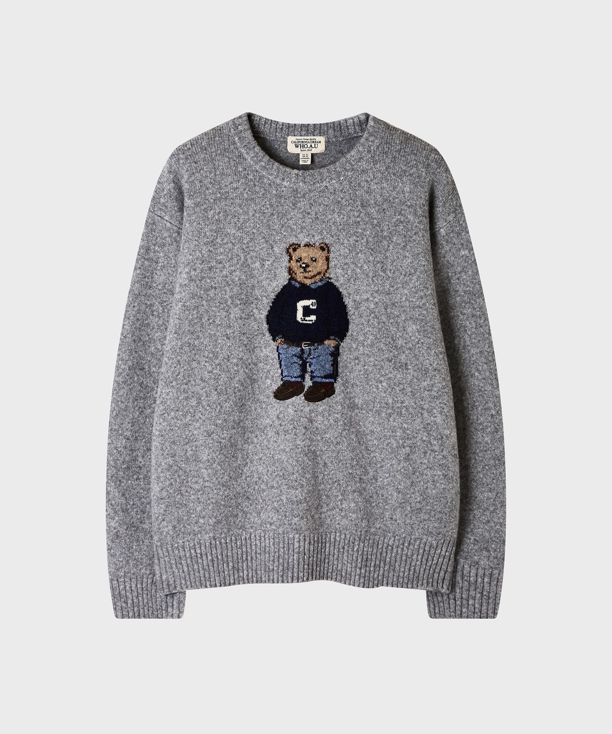 후아유(WHO.A.U) Steve Jacquard Pullover(U) / WHKAG4T26U