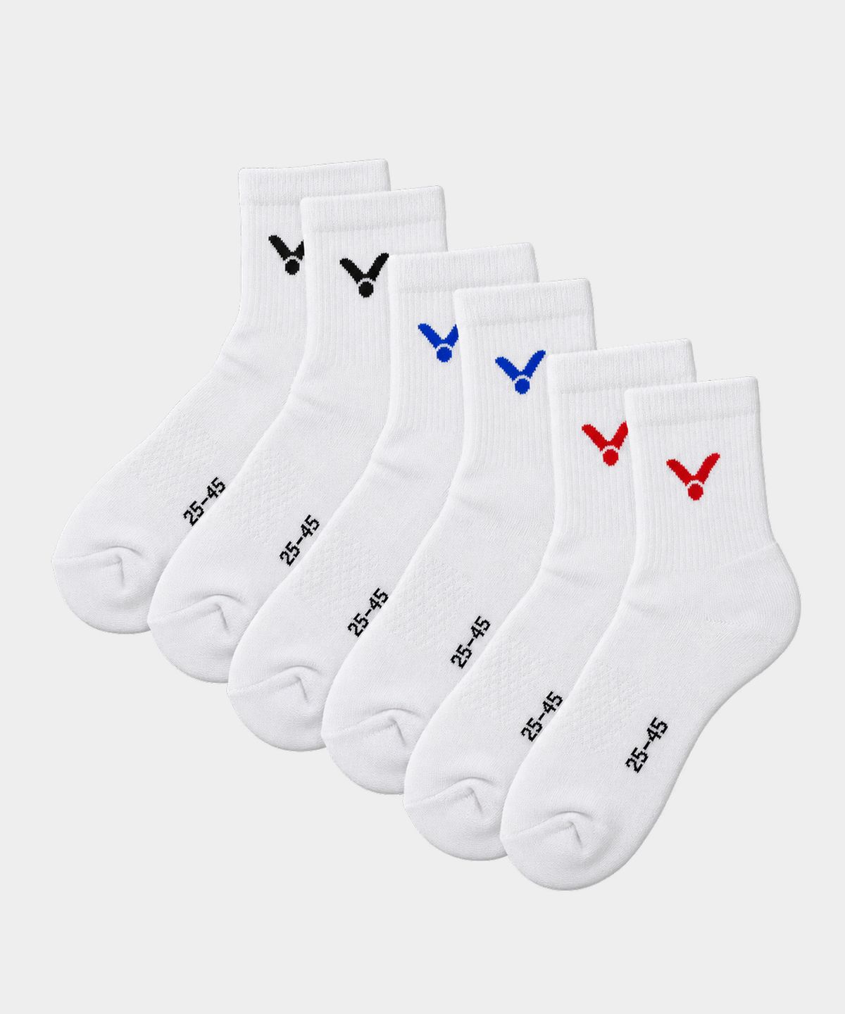 빅터(VICTOR) 배드민턴 스포츠용 중목 양말 (VTC6CSC202U)