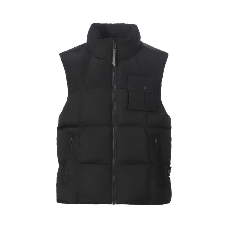 K264UPV810 에어로히트 발열 패딩 베스트 CARBON BLACK