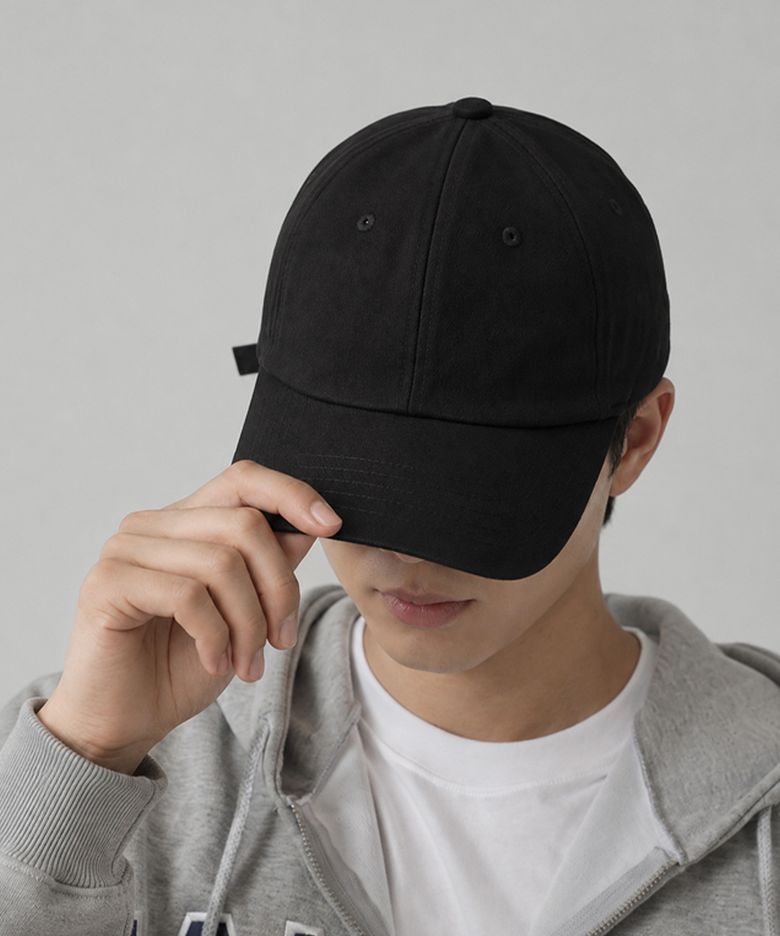 스톡카드 무지볼캡