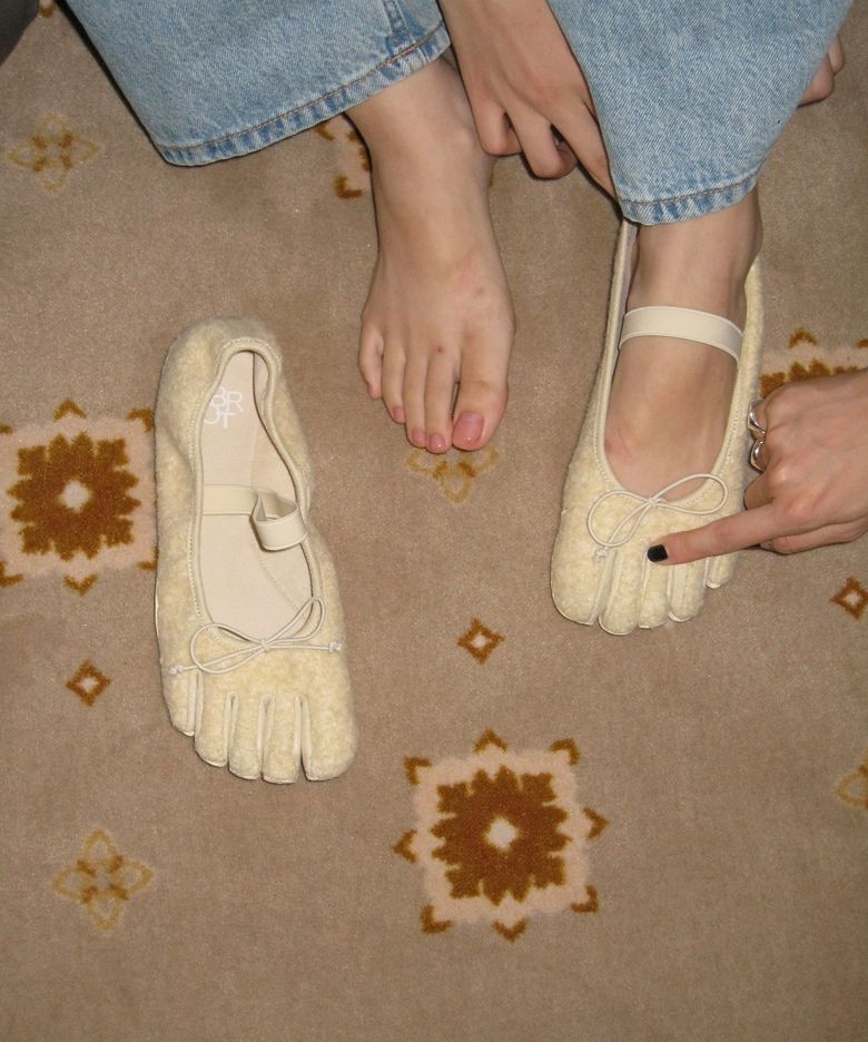 Teddy Tabi Flat