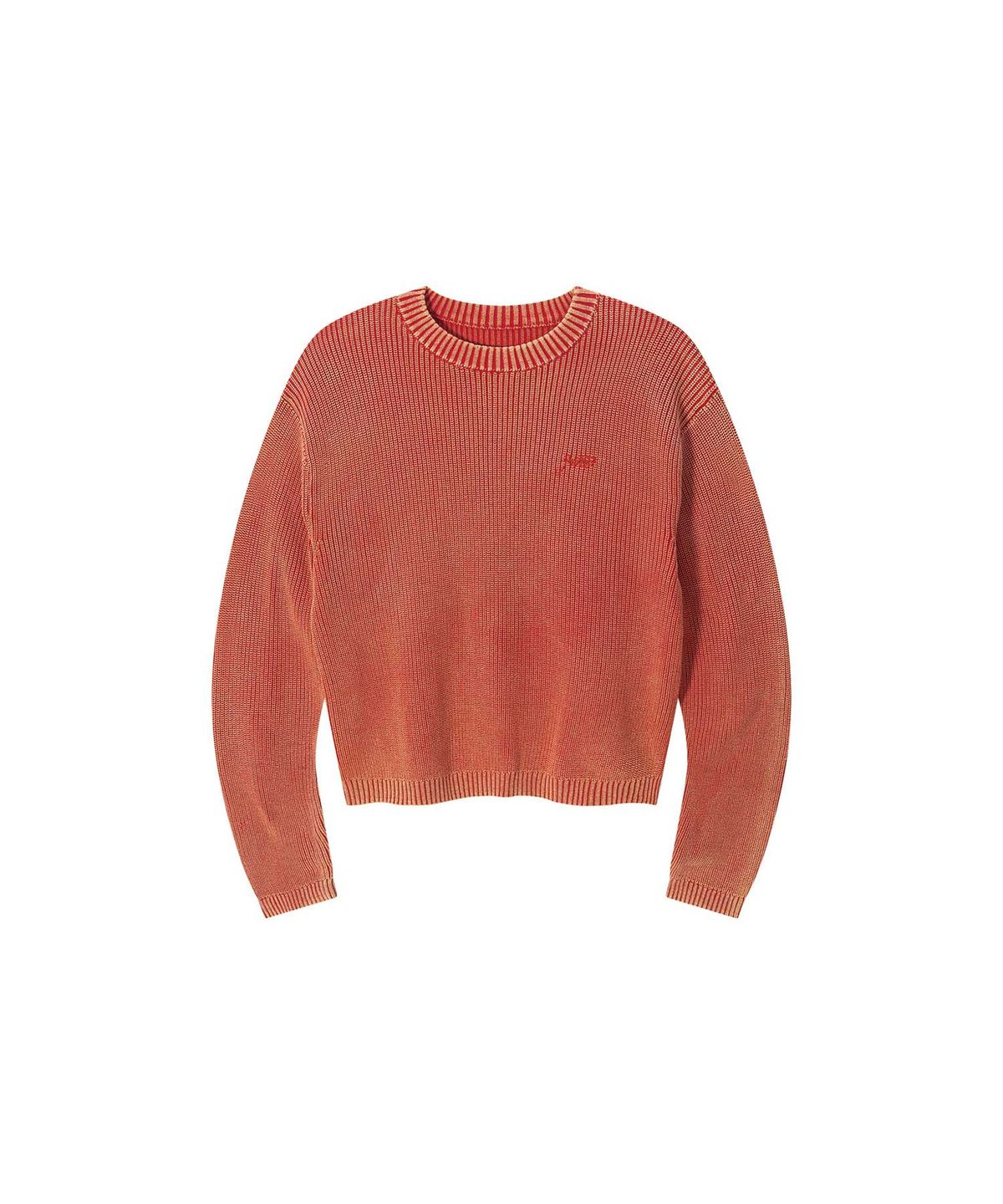 인세인개러지(INSANEGARAGE) INSANE BASIC ROUND NECK KNIT_RED