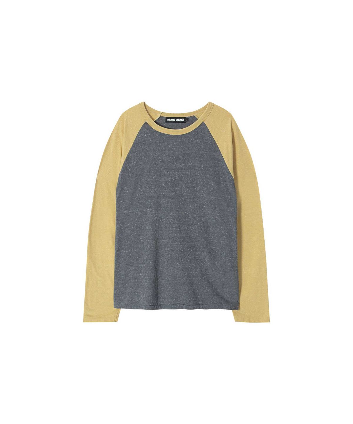 인세인개러지(INSANEGARAGE) INSANE RAGLAN LONG SLV_YELLOW