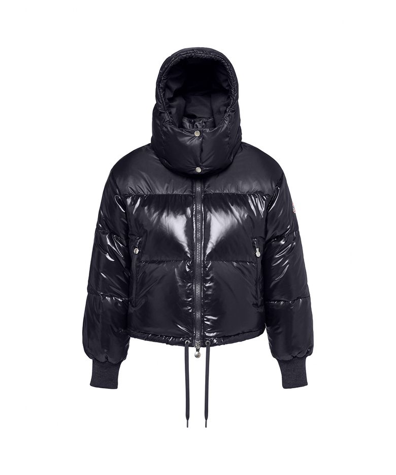 알틱 (ALTIC) 후드 다운 자켓 - BLACK