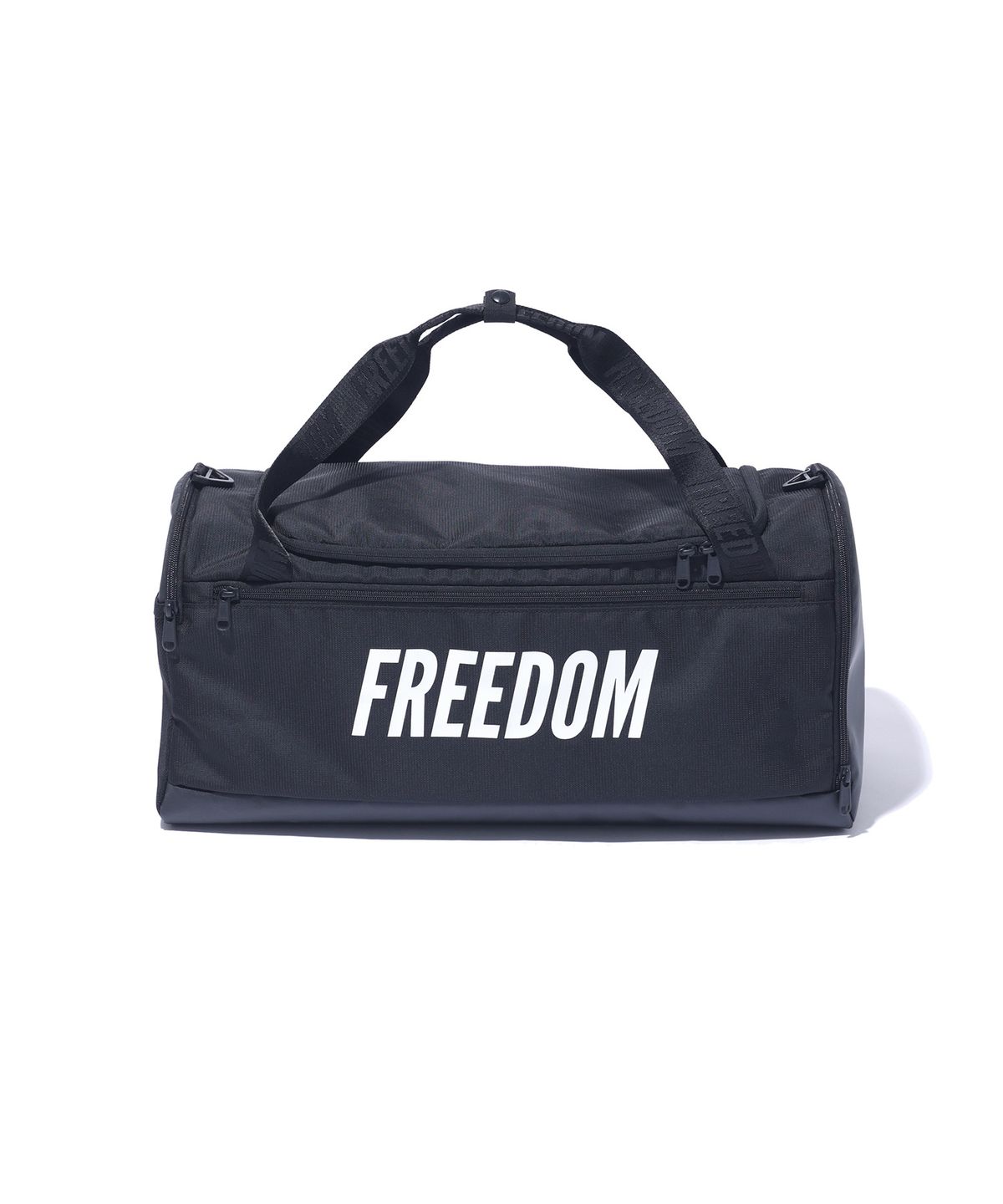 프리덤(FREEDOM) 에센셜 빅로고 35L 더플백 (블랙)