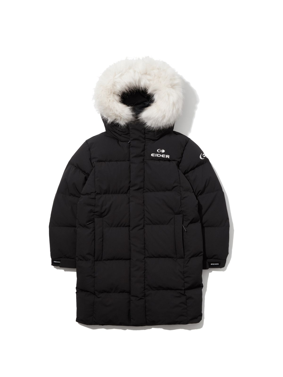 아이더(EIDER) POP ON BLONDIE 2.4 (블론디 2.4) 키즈 UNI 롱 다운 자켓_Black_JUW24591Z1