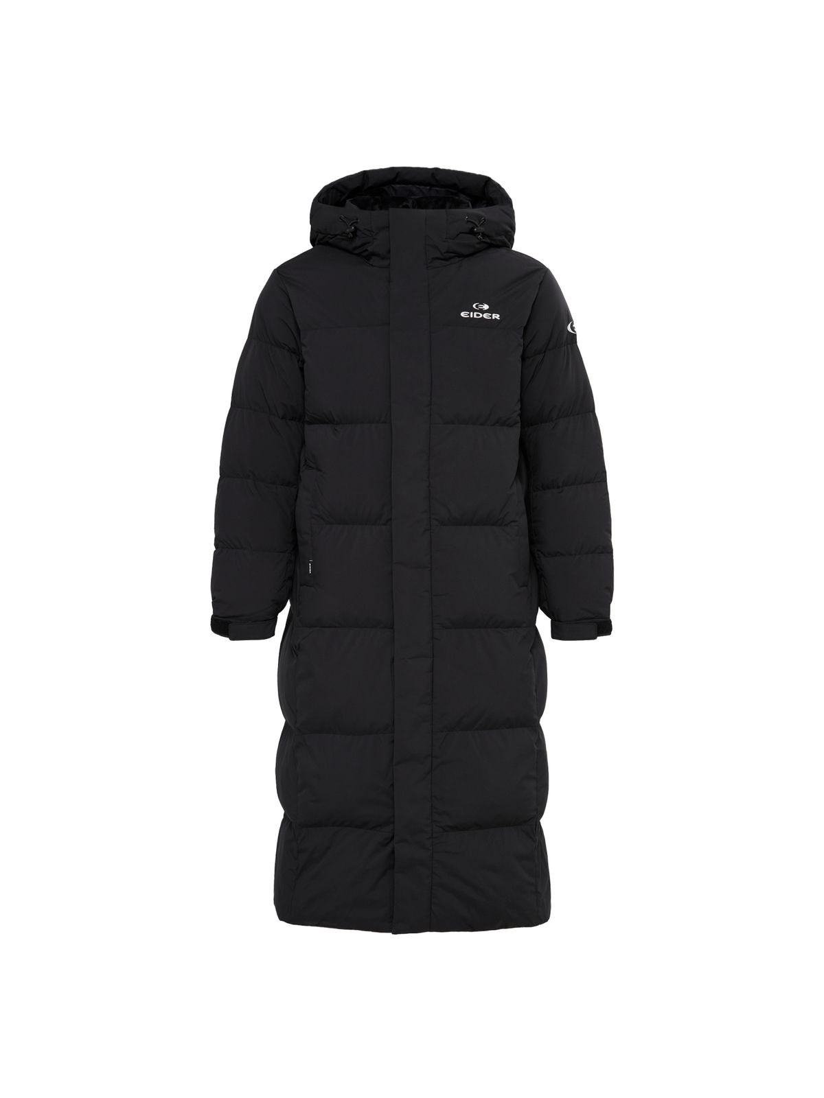 아이더(EIDER) POP ON ZETA 2.5 (제타 2.5) UNI 롱 다운 자켓_Black_DUW25591Z1