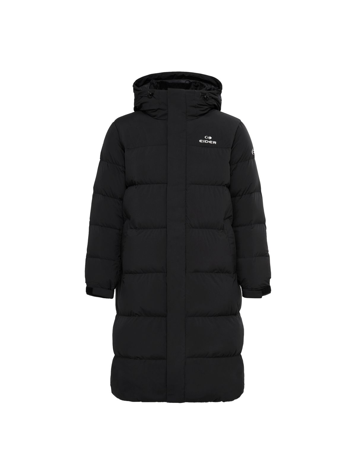 아이더(EIDER) POP ON DELTA 2.5 (델타 2.5) UNI 롱 다운 자켓_Black_DUW25594Z1