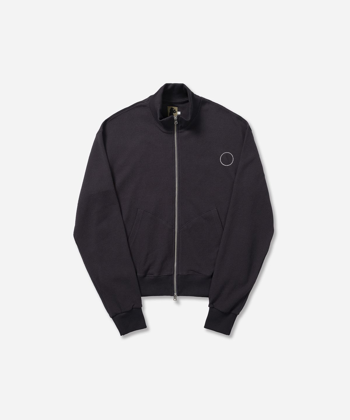 사일런트실러블(SILENTSYLLABLE) Horseshoe zip-up jacket / Purple charcoal