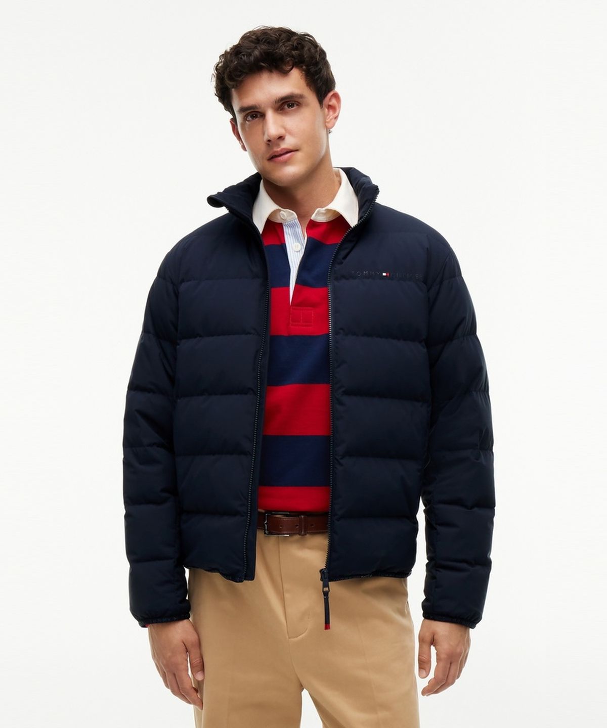 타미힐피거(TOMMY HILFIGER) 구스다운 패커블 재킷 (T12G7QOT130MT2DW5)