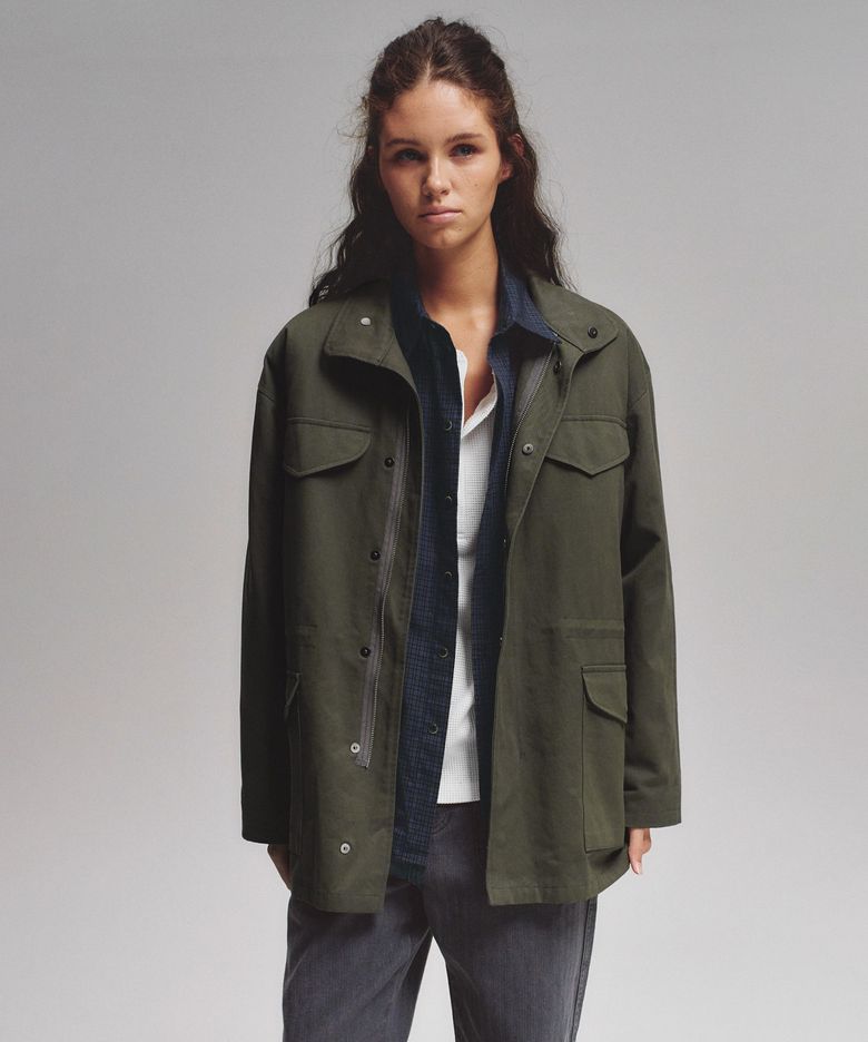 Versatile field jacket (khaki)