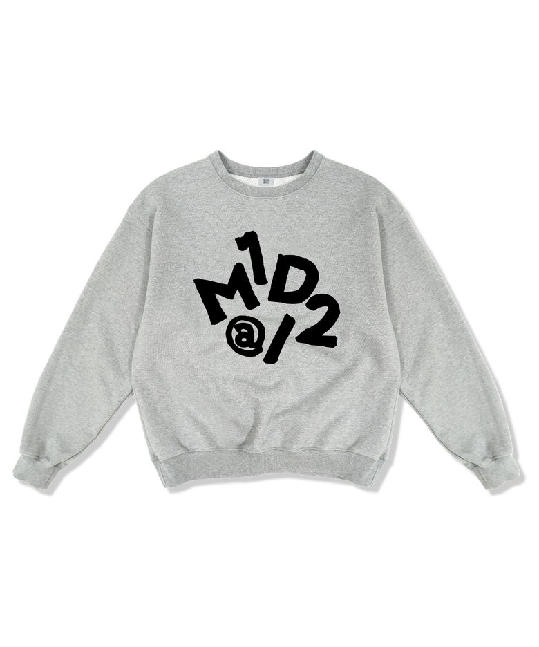 [기모선택] M1D12 오버핏 특양면 스웨트셔츠 4color
