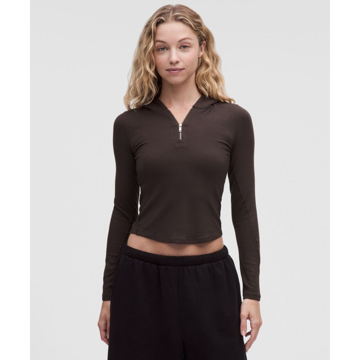 룰루레몬(LULULEMON) 홀드 타이트 후드 하프집  MAMU