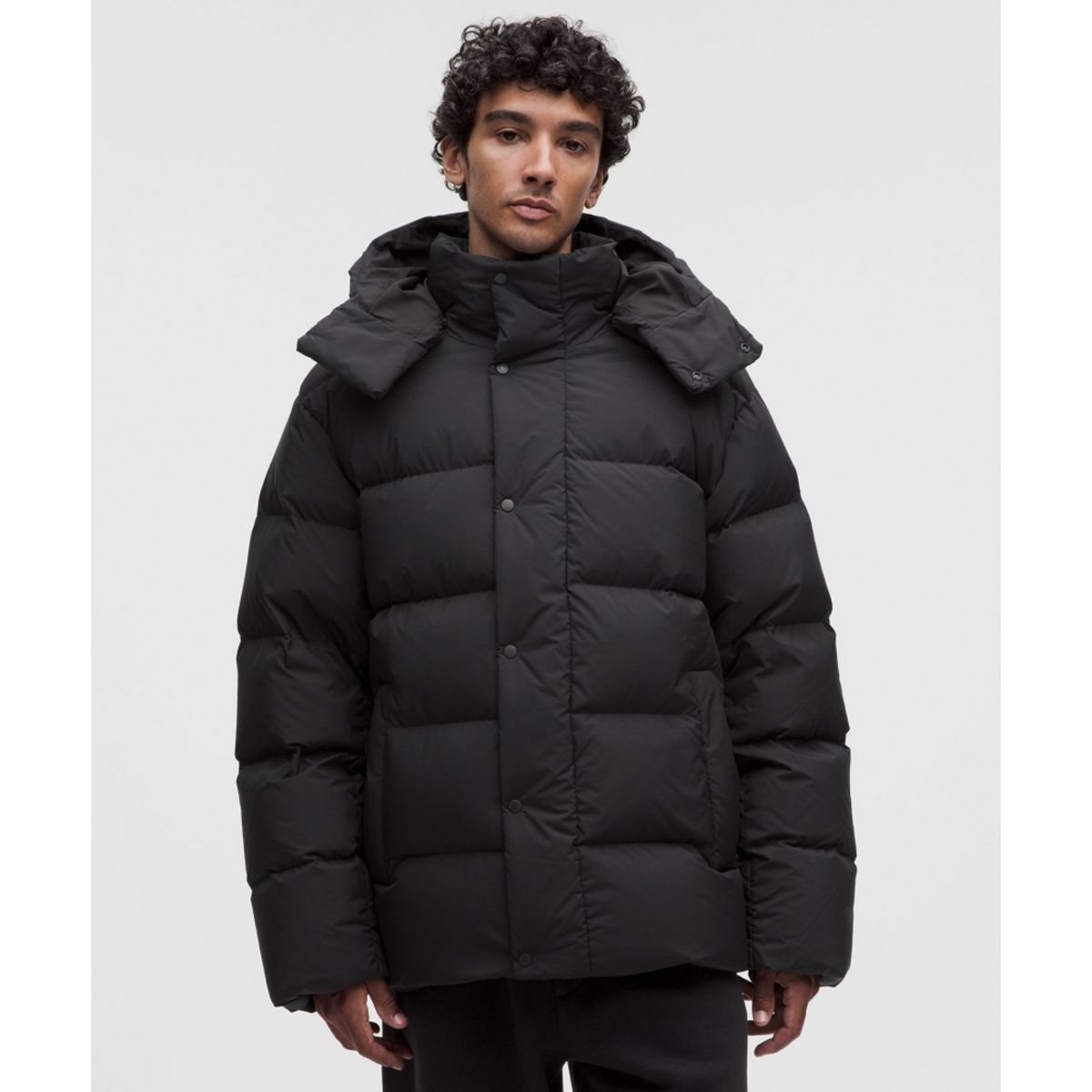 룰루레몬(LULULEMON) 멘즈 원더 퍼프 재킷  BLK