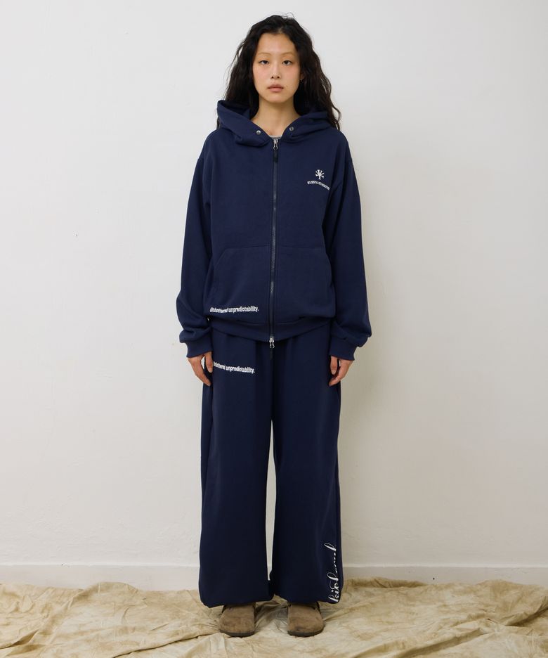 ekio 로고 스웻 셋업 (Navy)