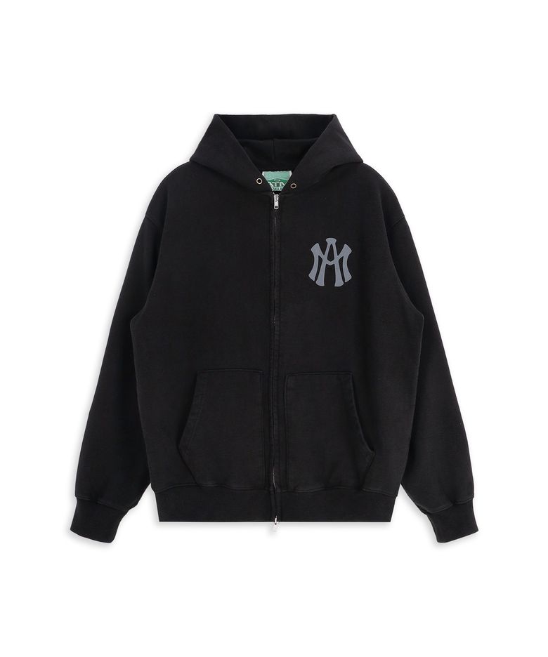 ATM X PLEASURES SPRITUAL WASHED HOODIE ZIP