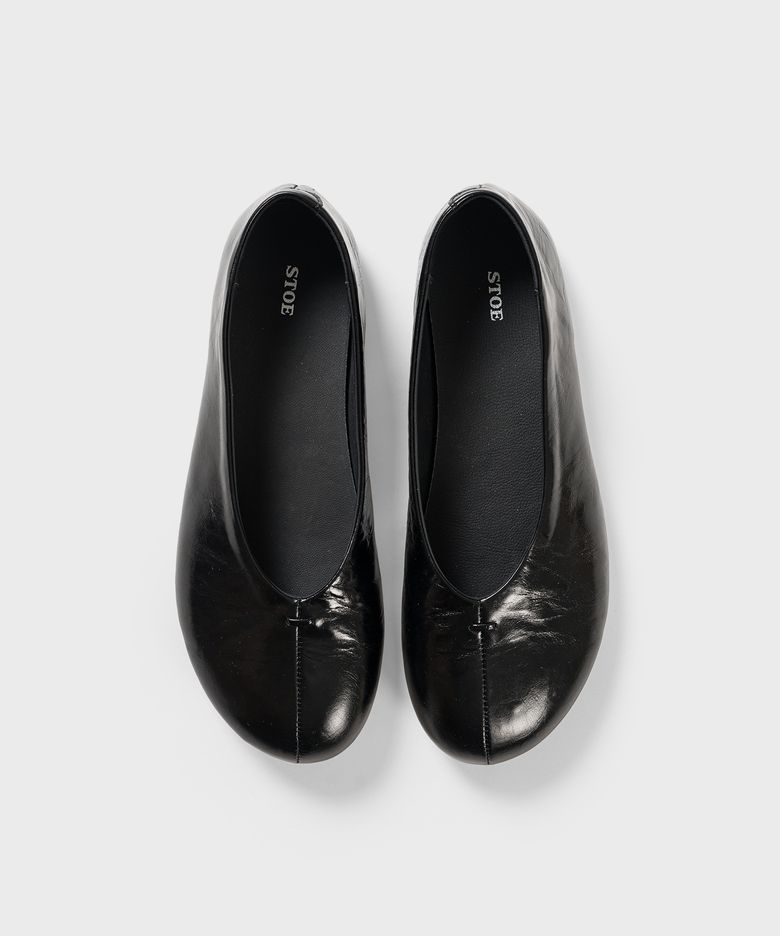 Maren Flat_Black (소가죽어퍼, 양가죽인솔) 마렌 플랫 블랙