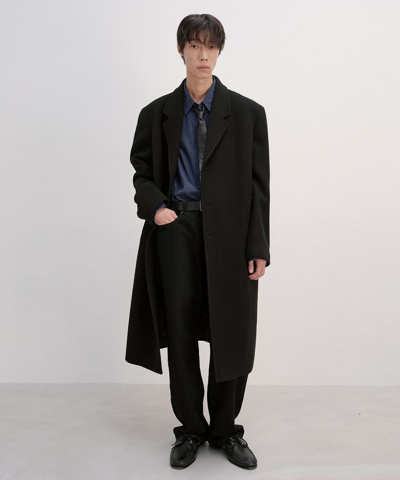체스터필드 코트 BLACK