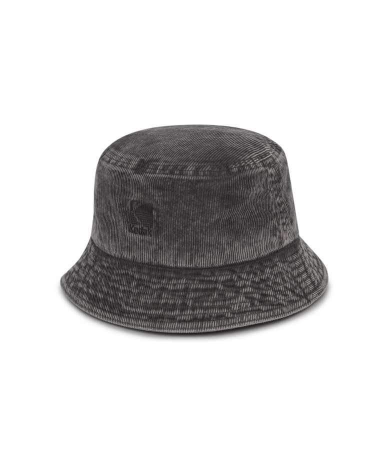 코듀로이 데님 다잉 버킷햇 CHARCOAL