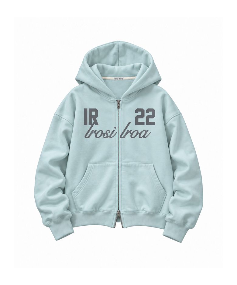 IR 22 Hoodie Zip-up (Mint)