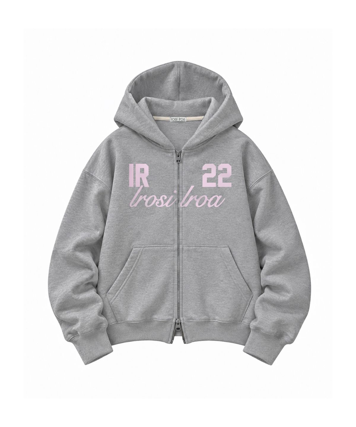 이로시 이로아(IROSI IROA) IR 22 Hoodie Zip-up (Gray)