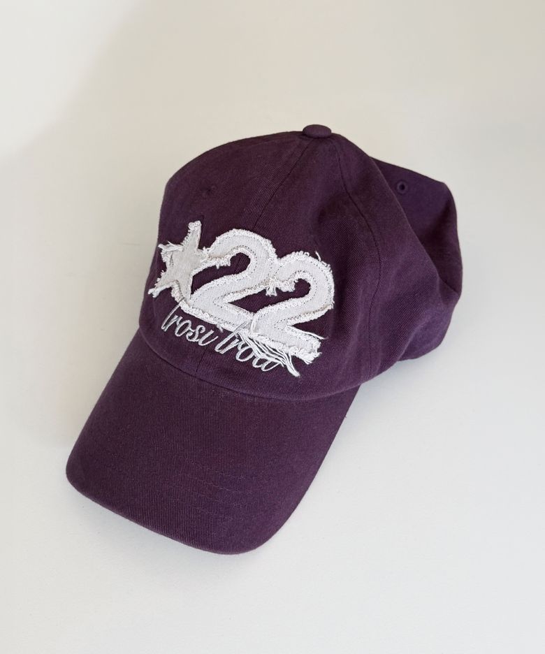 22 Patchwork Cap (Plum)
