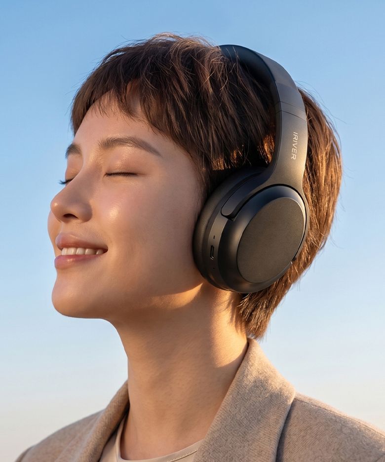 무선 헤드셋 액티브 노이즈캔슬링 블루투스 헤드폰 게이밍 IB-HS01H