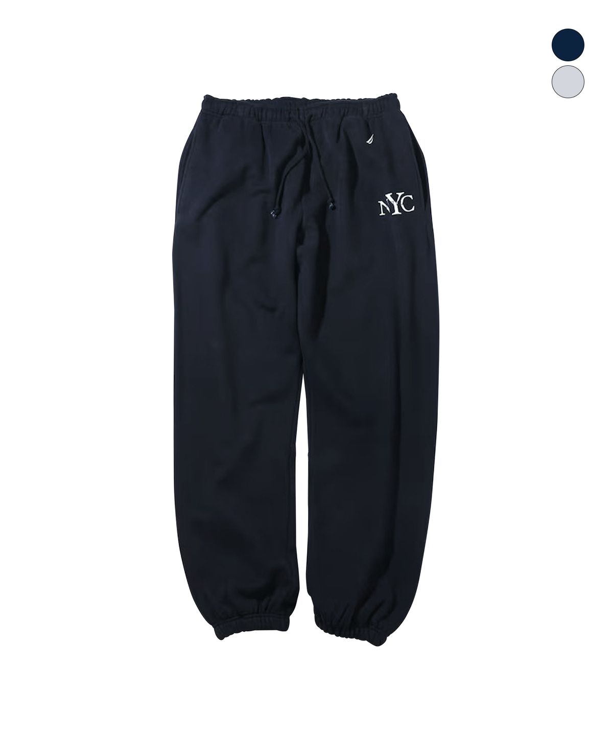 노티카(NAUTICA) NYC 로고 스웨트팬츠(기모)(2colors) JPL6216