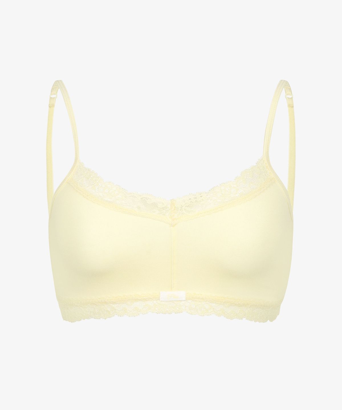 휠라언더웨어(FILA UNDERWEAR) 러버스 스쿱넥 브라 세트 Lemon Color