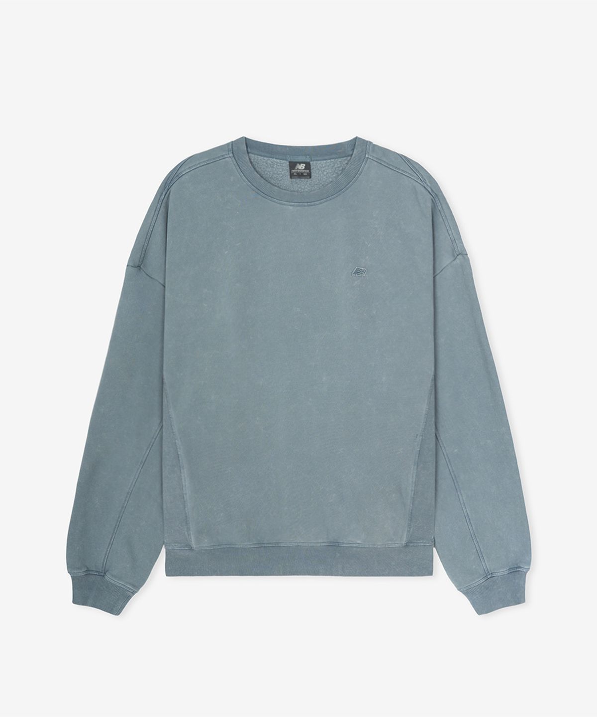 뉴발란스(NEW BALANCE) NBNCG41043 / UNI 플라잉 기모 다잉 맨투맨 (D/BLUE)
