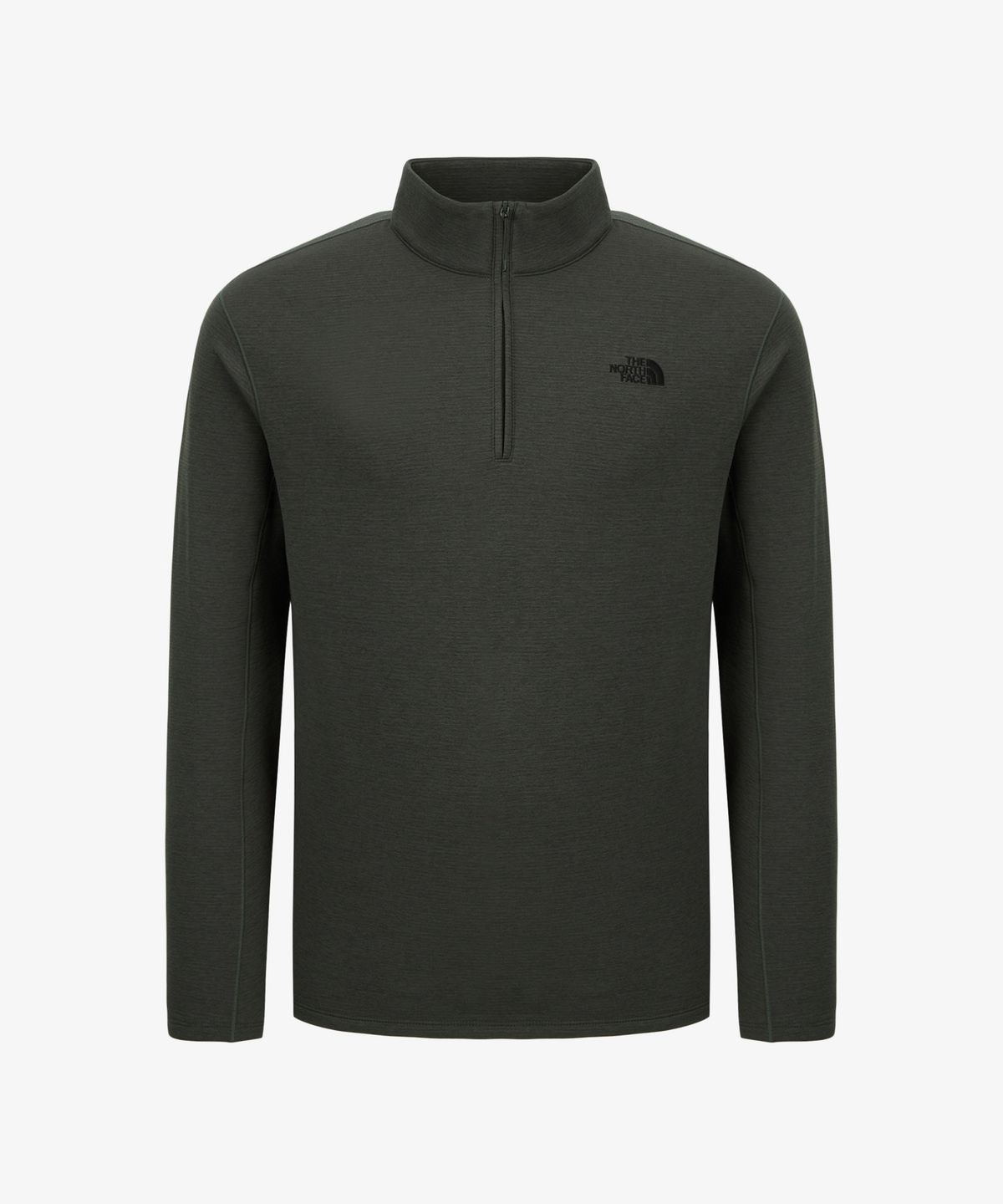 노스페이스(THE NORTH FACE) NT7LS52B 남성 포지 긴팔 집업티 SEPIA