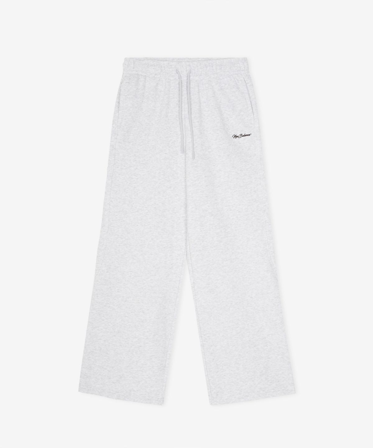 뉴발란스(NEW BALANCE) NBMLG4W012 / WOMEN 에센셜 기모 와이드팬츠 (L/GRAY)