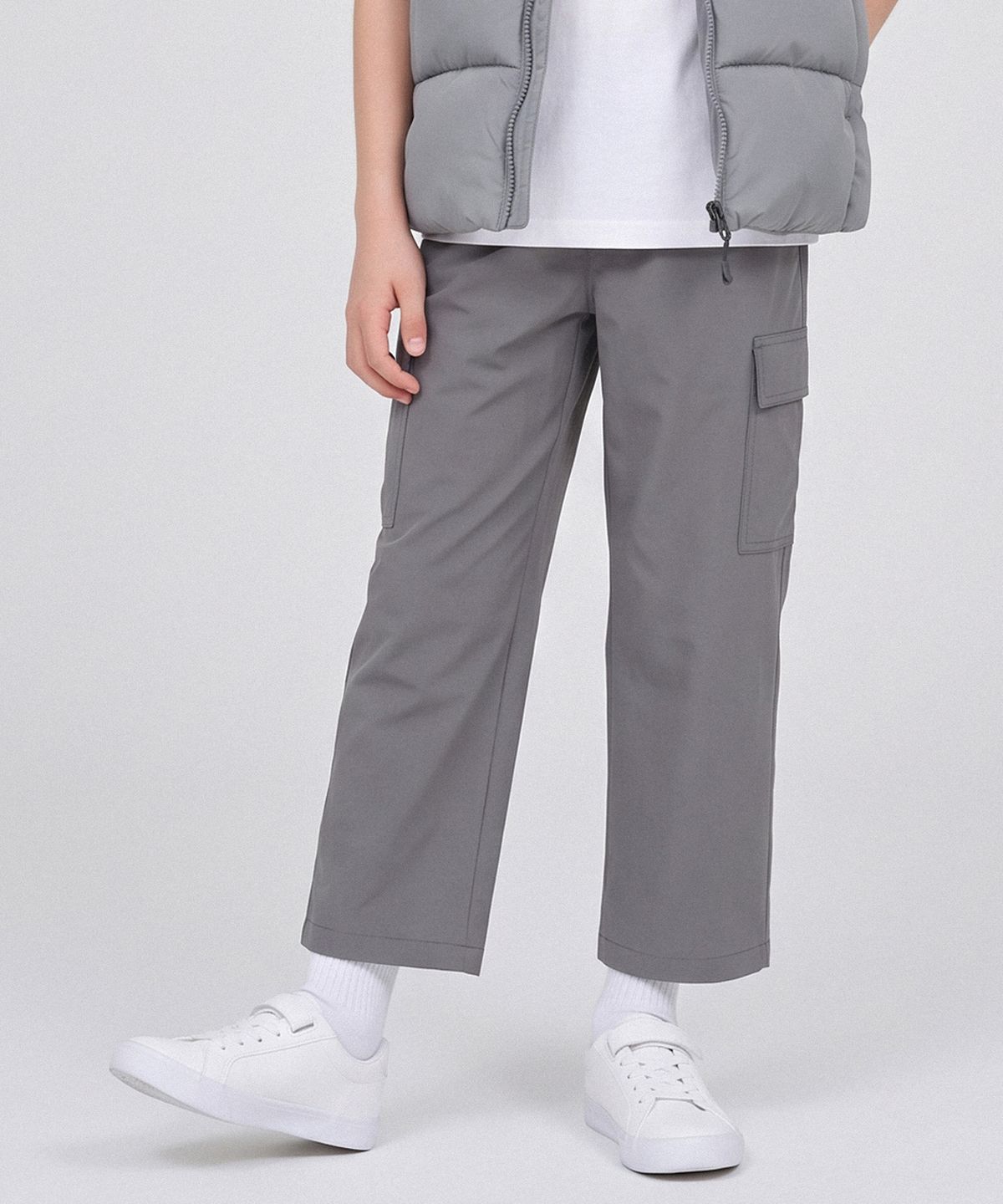 컬럼비아 키즈(COLUMBIA KIDS) 키즈 카고 팬츠_그레이 (C62-YMK805)